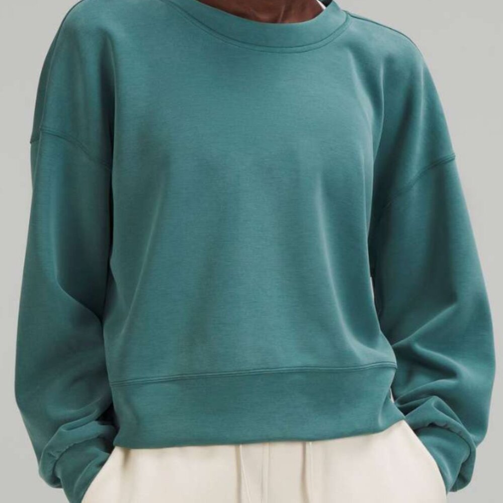 Green Lulu Crewneck Sweatshirt